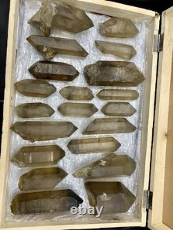Natural Well Terminated Smoky Quartz Crystals Healing Crystals Skardu, mine 20pcs