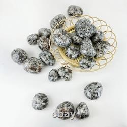 Natural Yooperlite Tumbled Stones UV Reactive Fluorescent sodalite Crystal Gift