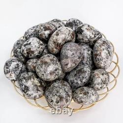 Natural Yooperlite Tumbled Stones UV Reactive Fluorescent sodalite Crystal Gift