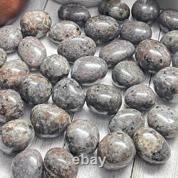 Natural Yooperlite Tumbled Stones UV Reactive Fluorescent sodalite Crystal Gift