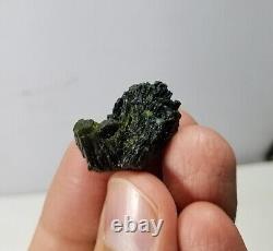 Natural beautiful dark green epidote clusters lot. Total 50 pieces. 400 grams