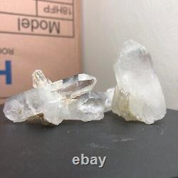 Natural faden quartz crystals Specimens lot 120 piece big Terminated crystals