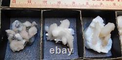 Nice 16 Piece Zeolite Crystal Selection (various calcium aluminum silicates)