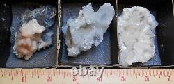 Nice 16 Piece Zeolite Crystal Selection (various calcium aluminum silicates)