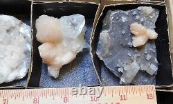 Nice 16 Piece Zeolite Crystal Selection (various calcium aluminum silicates)