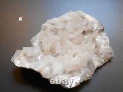 Nice 16 Piece Zeolite Crystal Selection (various calcium aluminum silicates)
