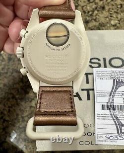 OMEGA SWATCH Mission to Saturn Bioceramic MoonSwatch Collection