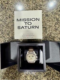 OMEGA SWATCH Mission to Saturn Bioceramic MoonSwatch Collection