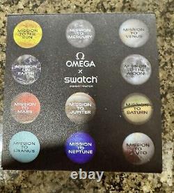 OMEGA SWATCH Mission to Saturn Bioceramic MoonSwatch Collection