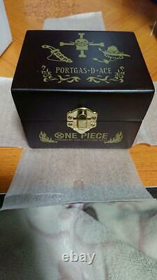 ONE PIECE Ace Fire Limited Official Memorial Watch Quartz Premium Anime Japan MT