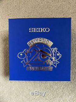 ONE PIECE SEIKO Watch 20th Anniversary Limited Luffy Chronograph Quartz Blue