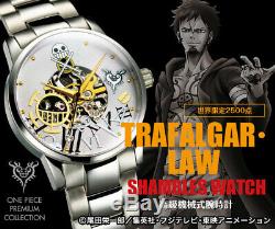 One Piece Premium Collection Trafalgar Law Shambles Luxury Mechanical Watch LED
