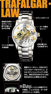 One Piece Premium Collection Trafalgar Law Shambles Luxury Mechanical Watch LED