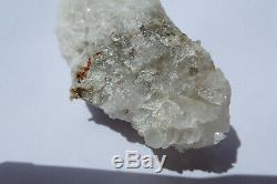 Or natif dans quartz La gardette Isère France. Pièce de 5 cm