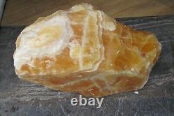 Orange Calcite Crystal Giant freeform Chunk healing Natural Reiki Piece 10 KIlo