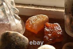 Oregon Mohawk Agate gemmy Jewelry making material 2 piece