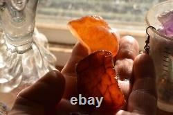 Oregon Mohawk Agate gemmy Jewelry making material 2 piece