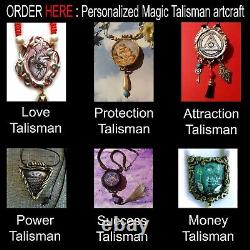 Owl pendant crystal necklace wicca talisman rare magic amulets charm wisdom luck