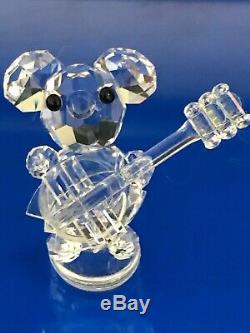 PERCIOSA CRYSTAL MUSICAL BEARS in ORIGINAL BOX with CERTIFICATE 7piece set