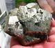 Pyrite Brilliant Pentadodecahedral Crystals On Matrix Peru. Outstanding Piece