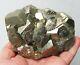 Pyrite Brilliant Pentadodecahedral Crystals On Matrix From Peru. Master Piece
