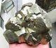 Pyrite Brilliant Pentadodecahedral Crystals On Matrix From Peru. Master Piece
