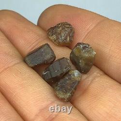 Parisite Lot of 5 pieces 21.5 CARATS / 4.3 gram-High Quality From Muzo Colombia