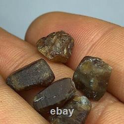 Parisite Lot of 5 pieces 21.5 CARATS / 4.3 gram-High Quality From Muzo Colombia