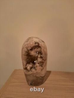 Pink Amethyst Free Standing Freeform Beautiful display piece