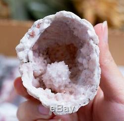 Pink Amethyst Geode Lot Of 18 Pieces From Neuquen Argentina