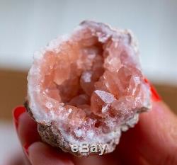 Pink Amethyst Geode Lot Of 54 Pieces From Neuquen Argentina