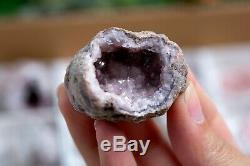Pink Amethyst Geode Lot Of 54 Pieces From Neuquen Argentina