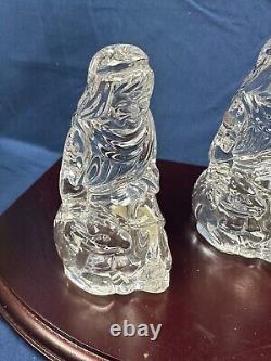 Princess House Nativity Set 24% Lead Crystal Glass 14 Pieces