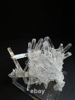 Pristine Clear Quartz Cluster From Cabiche, Boyaca, Columbia- Statement Piece