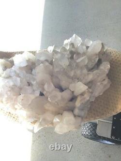 Pristine Quartz Crystal ONE PIECE, GIANT, Cluster, 150LBS. SUPER RARE, Must Go