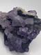 Purple Cubic Fluorite Crystal Cluster! Self Standing & Double Sided! See
