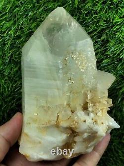 Quartz crystal cluster large piece from pak. 896 grams