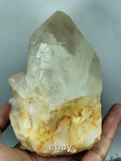 Quartz crystal cluster large piece from pak. 896 grams