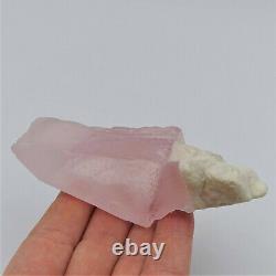 RARE MORGANITE (PINK BERYL), natural crystal collection piece 132g, Afghanistan