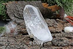 RARE NATURAL CLEAR WHITE QUARTZ CRYSTAL CLUSTER MINERAL STONE SPECIMEN 396gm