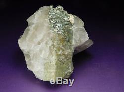 RARE New York Beryl Crystal in Matrix Batchellorville NY Old Collection Piece