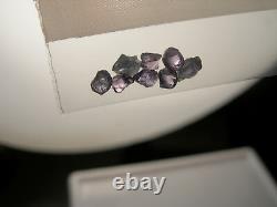 Rare ALEXANDRITE rough 1.00ct 8 piece gemmy Russia gem Color Change Green Purple