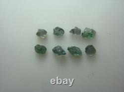 Rare ALEXANDRITE rough 1.00ct 8 piece gemmy Russia gem Color Change Green Purple