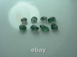 Rare ALEXANDRITE rough 1.00ct 8 piece gemmy Russia gem Color Change Green Purple