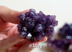 Rare! Amethyst Specimens Lot Of 18 Pieces From Alacam Mine, Turkey