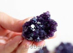 Rare! Amethyst Specimens Lot Of 18 Pieces From Alacam Mine, Turkey