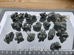 Rare Clinochlore Quartz Lot from Pelingichei Mine, 16 Pieces