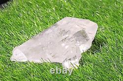 Rare Pieces Green Chlorite Clear Quartz 414gm Raw Healing Meditation Home Décor