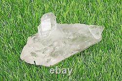 Rare Pieces Green Chlorite Clear Quartz 414gm Raw Healing Meditation Home Décor