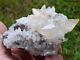 Rare, Superb, Pale Yellow-white Glassy Luster Calcite Crystals, Elmwood